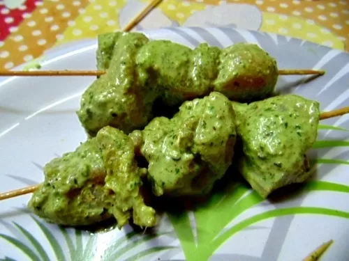 Chicken Hariyali Tikka recipe